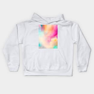 Colorful Soft Abstract Background Kids Hoodie